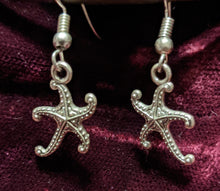 Load image into Gallery viewer, Starfish Earrings**