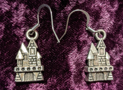 Castle earrings**