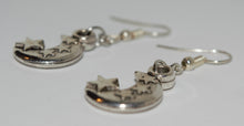 Load image into Gallery viewer, Moon and Stars Earrings**