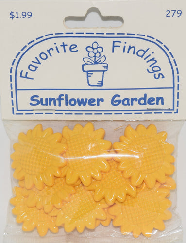 Sunflower Buttons**